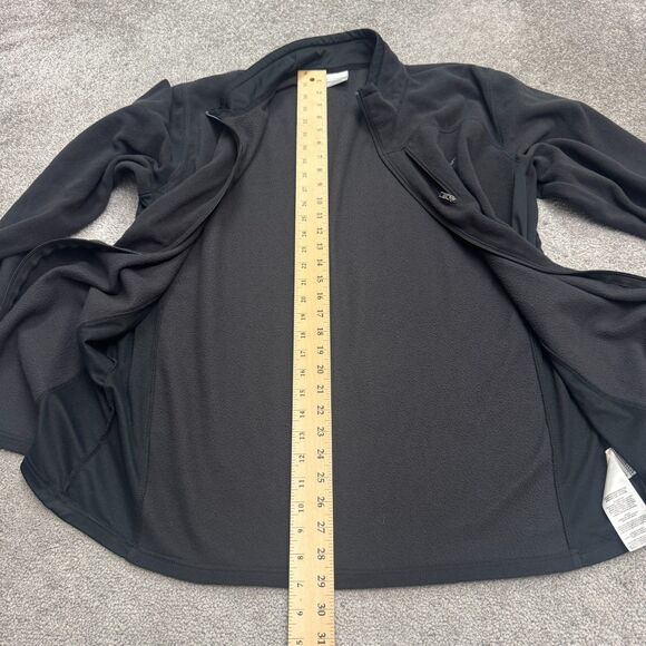 Columbia Fast Trek Fleece Soft Shell Jacket Men Large XL Full Zip Outdoor Hiking - Picture 9 of 11